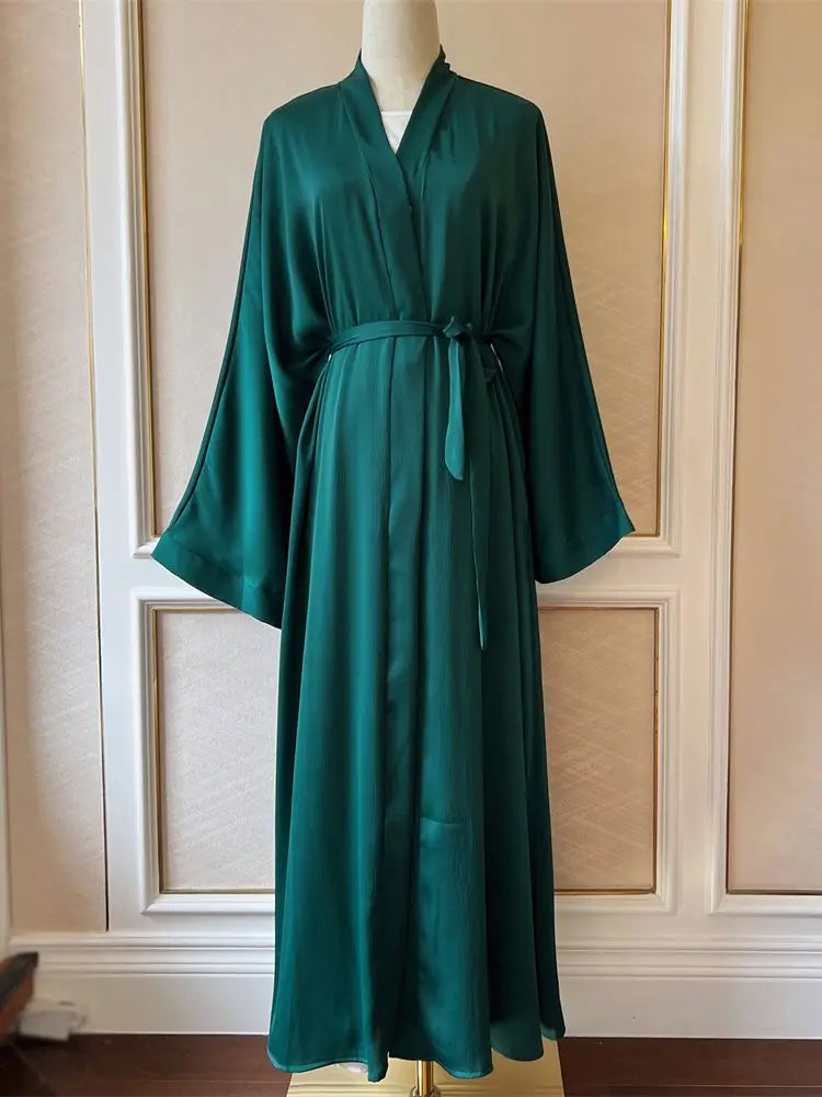 Ramadan Eid Dubai Abaya Kaftan Muslim Long Dress Turkey Prayer Islam Abayas For Women Robe Kimono Femme Musulmane Kaftan Marroco