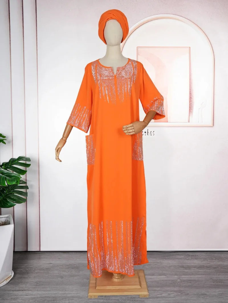 2025 Abayas for Women Dubai Luxury African Muslim Fashion Dress Caftan Wedding Party Dresses Boubou Robe African Clothing