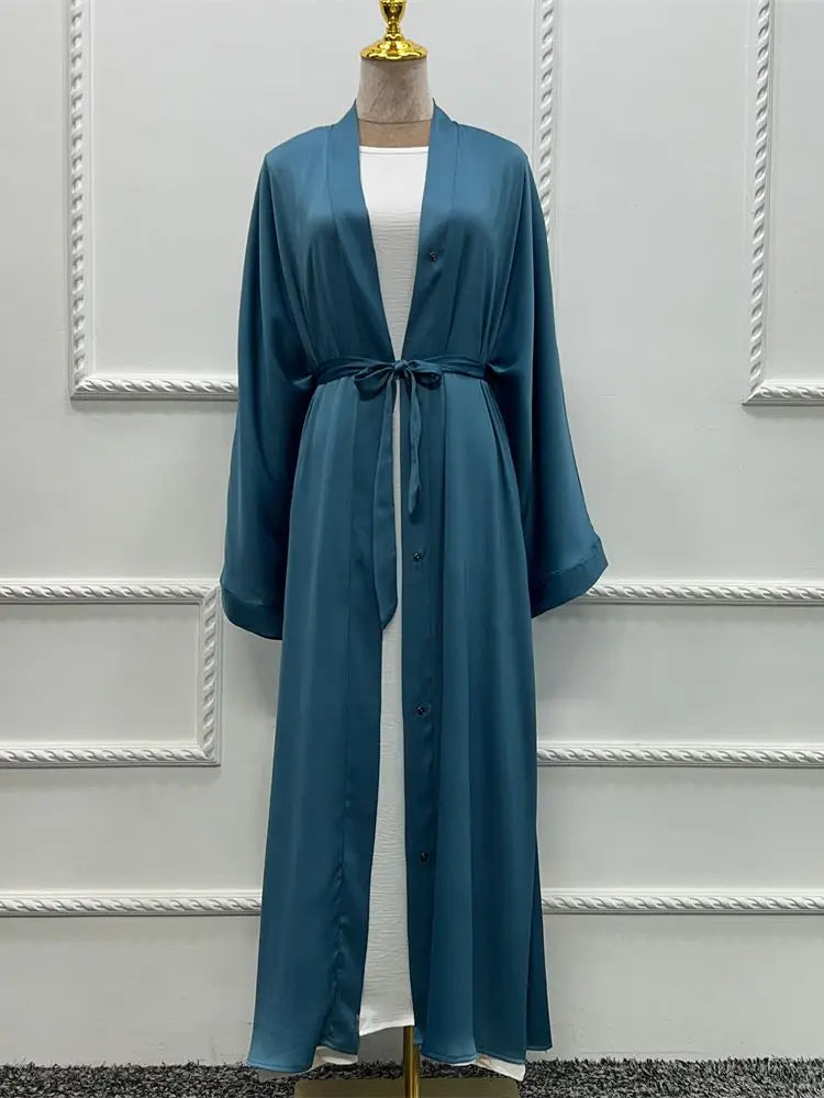 Ramadan Eid Dubai Abaya Kaftan Muslim Long Dress Turkey Prayer Islam Abayas For Women Robe Kimono Femme Musulmane Kaftan Marroco